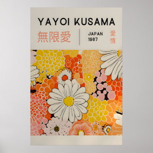 Yayoi Kusama Print - Japanse Wandkunst - Huis Muur