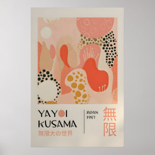 Yayoi Kusama Print - Japanse Wandkunst - Huis Muur