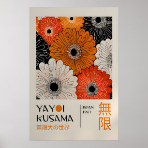 Yayoi Kusama Print - Japanse Wandkunst - Huis Muur