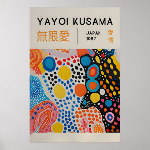 Yayoi Kusama Print - Japanse Wandkunst - Huis Muur