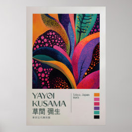 Yayoi Kusama Print, Modern Art Print, Yayoi Kusama Poster