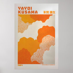 Yayoi Kusama Print, Moderne Kunst Print, Maximalis Poster