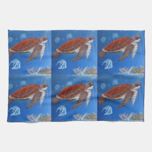 Yayoi Kusama Theedoek (Horizontaal)