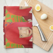 Yayoi Kusama Theedoek (Quarter Fold)