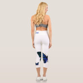 YB Capri Workout Leggings Blue Series (Verso)