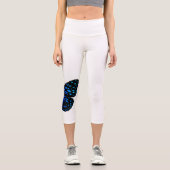 YB Capri Workout Leggings Blue Series (Recto)