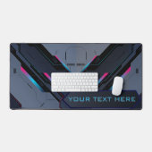 yberpunk Mecha Armor | Blue Purple Custom Gaming  (Clavier et souris)