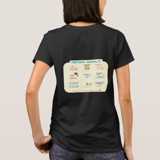 YBM 2024 Nerd Zone T-shirt (Achterkant)