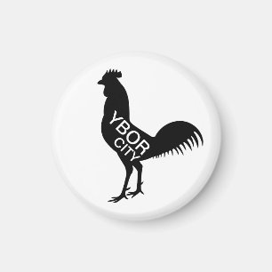 Ybor City Rooster Magneet