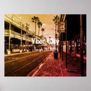 Ybor City, Tampa FLORIDA Poster