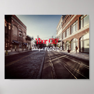 Ybor City, Tampa FLORIDA Poster