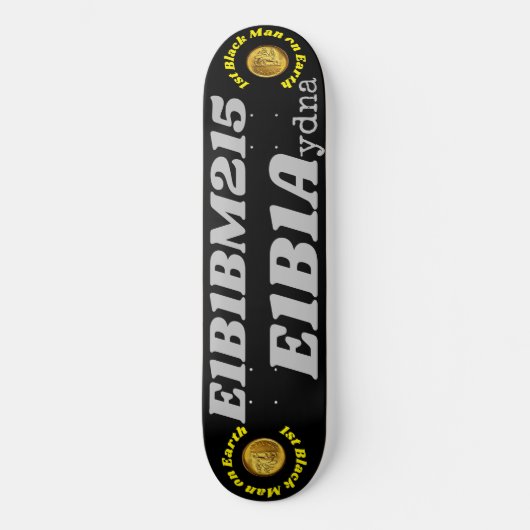 YDNA 1ST ZWART MAN JMT 8 1/4" Skateboard Deck (Voorkant)