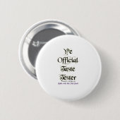 Ye Official Taste Tester Ronde Button 5,7 Cm (Voorkant /achterkant)