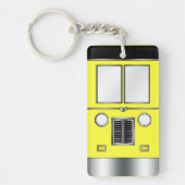 Ye Old Bus ( kleur) Sleutelhanger (Voorkant)