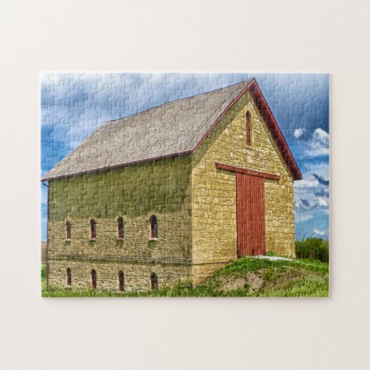 Ye Old Farm Barn Nebraska. Legpuzzel (Horizontaal)
