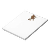 Ye Old Medieval Dragon Design Notitieblok (Gedraaid)