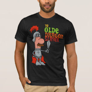 Ye Olde Dragon Slayer Mannen T-shirt