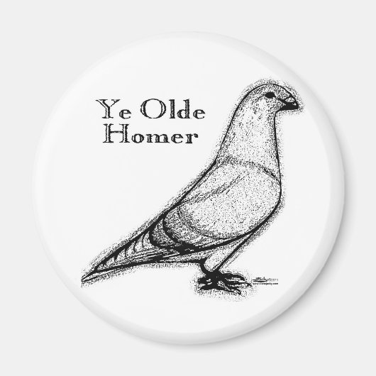 Ye Olde Homer Magneet (Voorkant)