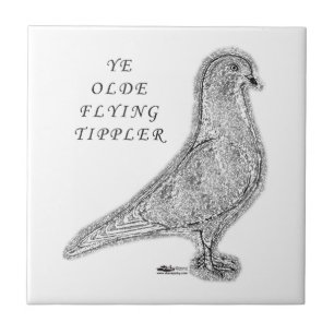 Ye Olde Tippler Pigeon Tegeltje