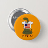 Ye Patriotic "Niet op mij lezen" Button voor kledi (Voorkant /achterkant)