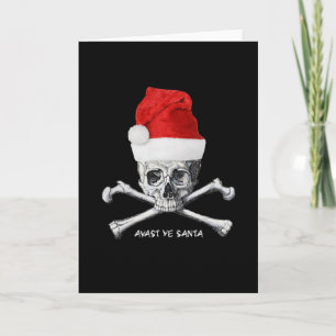 Ye van Avast de Kaart van Cristmas van de Piraat