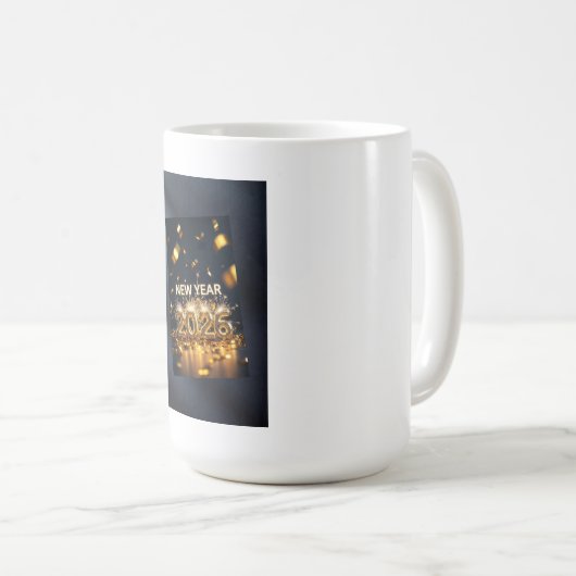 Year 2026 – Fresh Start Greet Mug (Devant droit)
