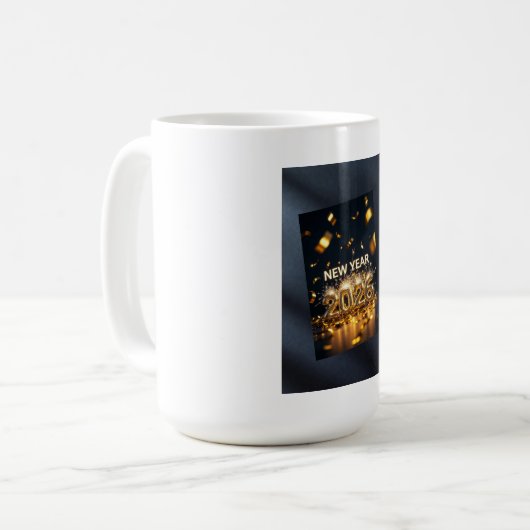 Year 2026 – Fresh Start Greet Mug (Devant gauche)