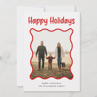 Year in Review Family Pet Photo Collage Christmas Feestdagenkaart