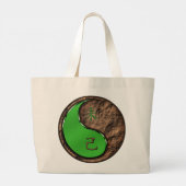 Year of the Earth Goat Grote Tote Bag (Achterkant)