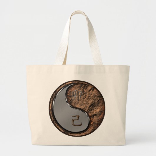 Year of the Earth Rabbit Grote Tote Bag (Voorkant)