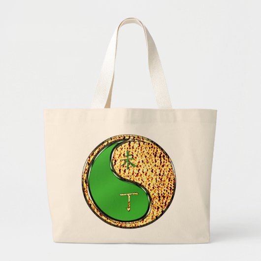 Year of the Fire Goat Grote Tote Bag (Voorkant)