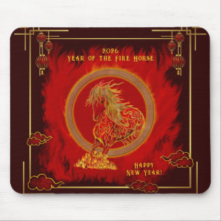 Year of the Fire Horse , Happy Lunar New Year Muismat