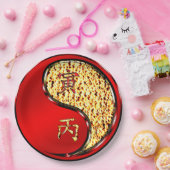 Year of the Fire Tiger Papieren Bordje (Feest)