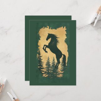 Year of the Horse 2026 Invitation (Personalize) Kaart