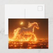 Year of the Horse(Fire) Feestdagenkaart (Voorkant / Achterkant)