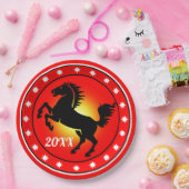 Year of the Horse Papieren Bordje (Feest)