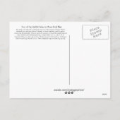 Year of the Rabbit Neko in Oasis Pool Blue Feestdagenkaart (Achterkant)