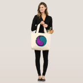 Year of the Water Boar Grote Tote Bag (Voorkant (model))