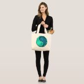 Year of the Water Dog Grote Tote Bag (Voorkant (model))