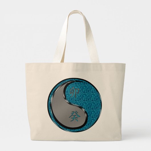 Year of the Water Rabbit Grote Tote Bag (Achterkant)