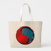 Year of the Water Tiger  Grote Tote Bag (Achterkant)