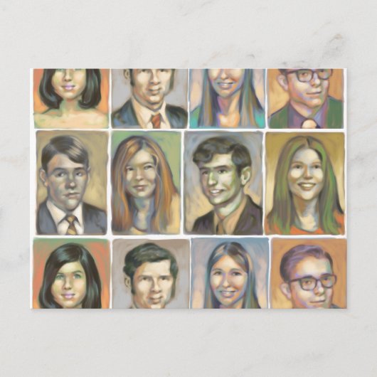 Yearbook Foto's Poscard Briefkaart (Voorkant)