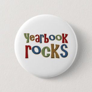 Yearbook Rocks Ronde Button 5,7 Cm