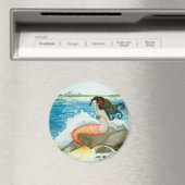 Yearning Little Mermaid Art Magnet (In Situ (Lave-vaisselle))