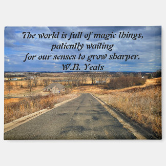 Yeats Quote Magnet Magneet