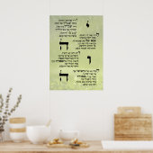 Yedid Nefesh Poster (Keuken)