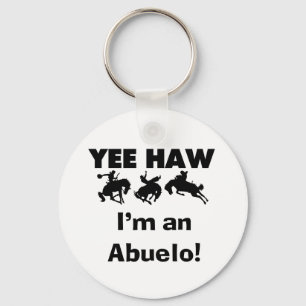 Yee Haw Ik ben een Abuelo T-shirts en geschenken Sleutelhanger