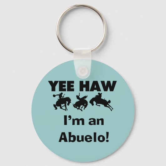Yee Haw Ik ben een Abuelo T-shirts en geschenken Sleutelhanger (Voorkant)