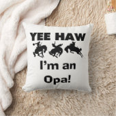 Yee Haw Ik ben een Opa T-shirts en geschenken Kussen (Deken)