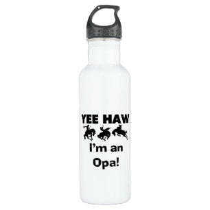 Yee Haw Ik ben een Opa T-shirts en Waterfles